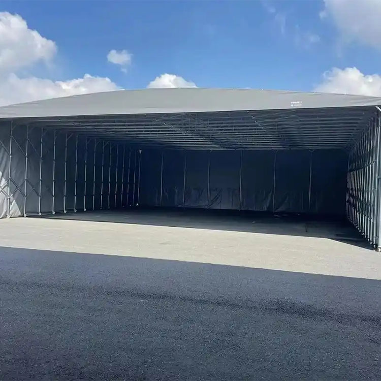 佳木斯电动/移动推拉棚