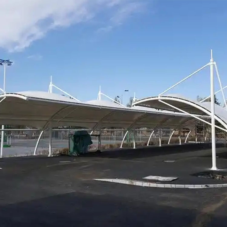 佳木斯膜结构电动车棚