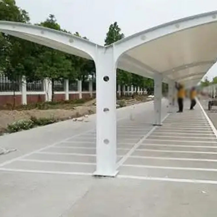 佳木斯膜结构电动车棚